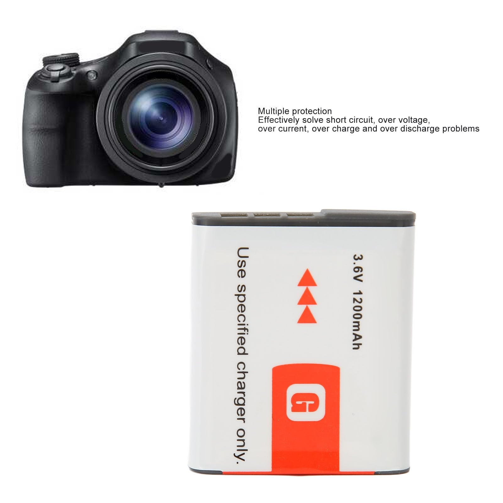 Ersatz-Akku Für Sony Kamera NP-BG1 – 3,6V 1200mAh, Kompatibel Mit DSC H50, H10, W210, WX1 Modellen