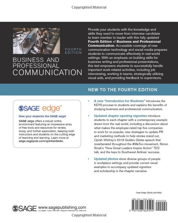 Business and Professional Communication: KEYS for Workplace Excellence - Image 2