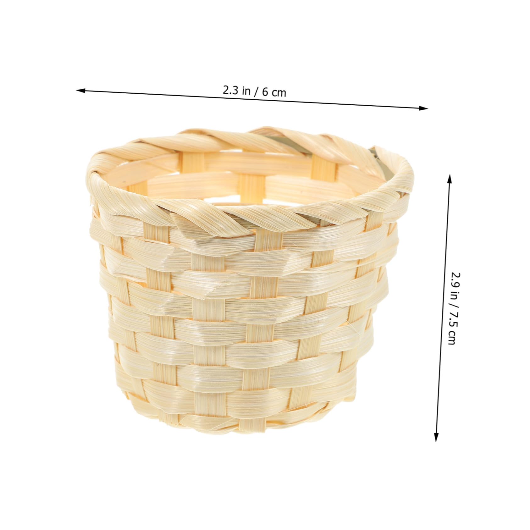 MUCKLILY 5Pcs Storage Baskets Containers for Organizing Fruits Snacks and Sundries and Home Decor Baskets