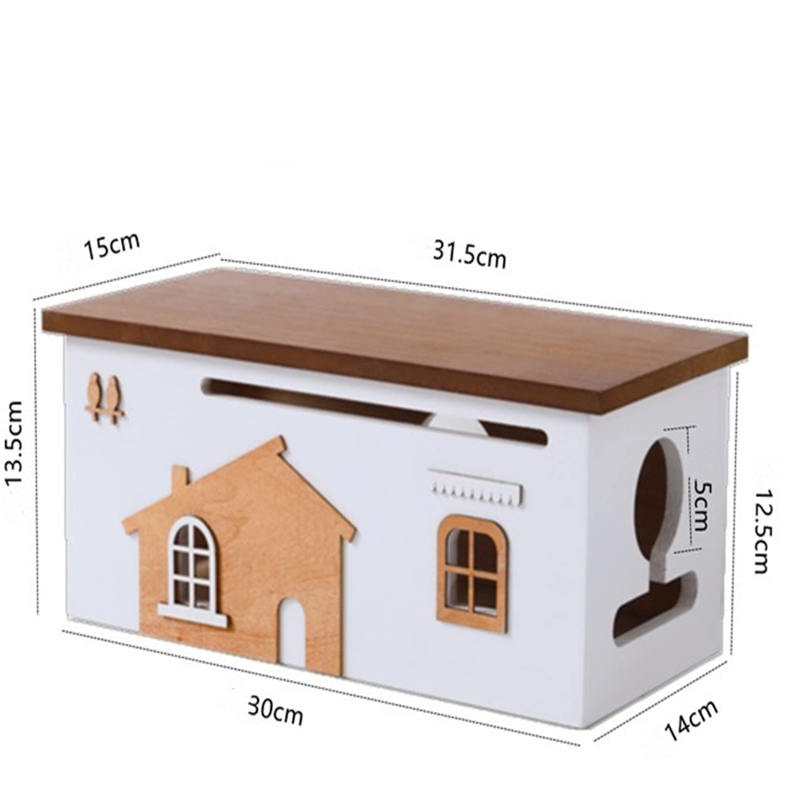 Kabelmanagement-Box Patch-Panel-Power-Management-Box Router-Management-Box