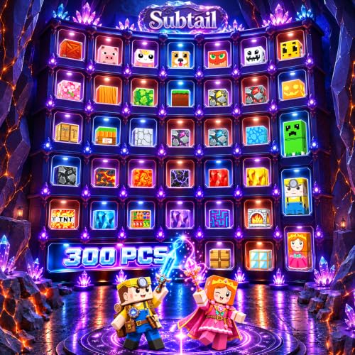 Subtail 300 Magnetische Bausteine – Magnetwürfel Spielzeug ab 3-10 Jahre – Ansicht 6