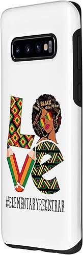 Miniatura 2 de Galaxy S10 Elementary Registrar Love Afro African Black History Month Case