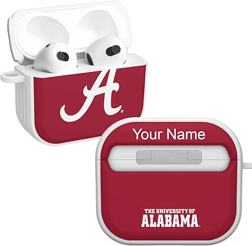 Miniatura 21 de AFFINITY BANDS Alabama Crimson Tide Camo HDX - Funda compatible con Apple AirPods Generaciones 1 y 2 Camo,Champion Series,Clásico,Negro