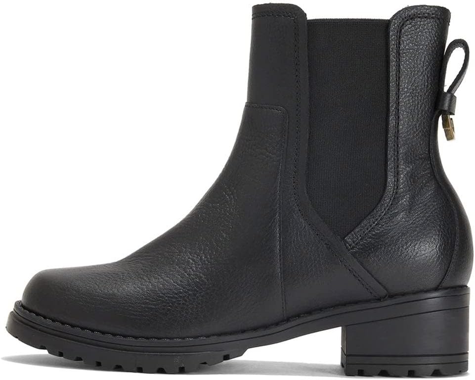 Cole Haan Women's CAMEA Chelsea Boot, Water Proof Black Leather, 7