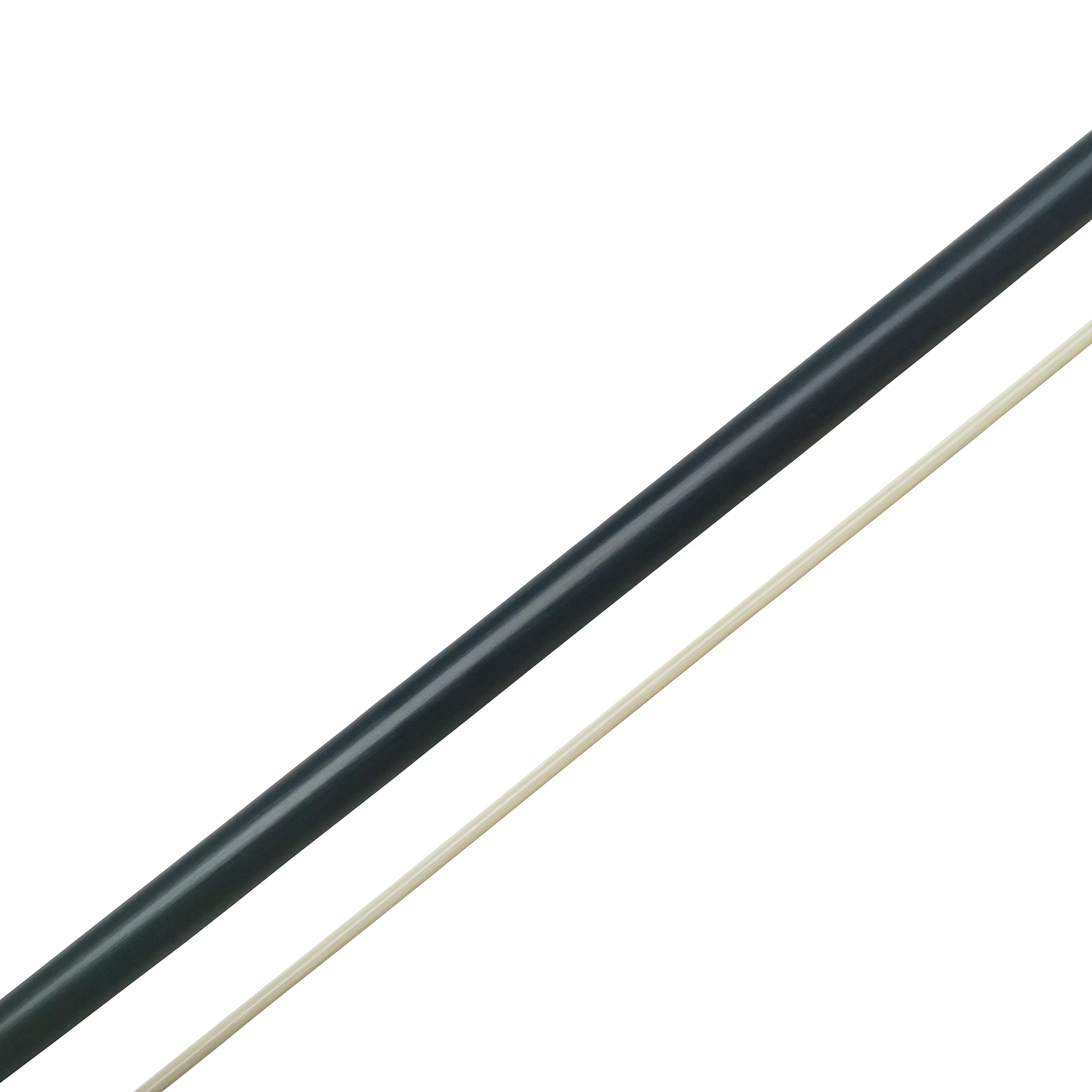 Arco per violino professionale in fibra di carbonio misura 4/4 con coda di cavallo non sbiancante, forte, rigido e ben bilanciato, per violinisti di tutti i livelli