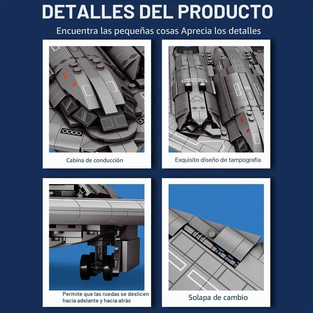 Kit de construcción de avión militar, MOC-166363 escala 1/70 bombardero MOC helicóptero bloques de construcción, 2063 piezas de ingeniería helicóptero bloques de sujeción juguetes de