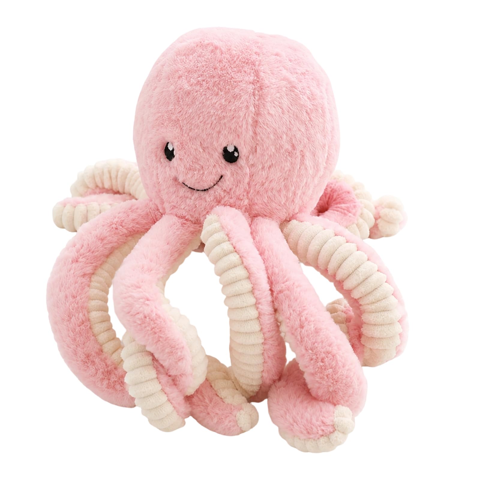 XZSKD Octopus Plush, Cuddly Toy for Emotional Comfort and Decorative Display, Soft Stuffed Animal with Premium Materials, 22 cm Pink Octopus Toy for Various Occasions