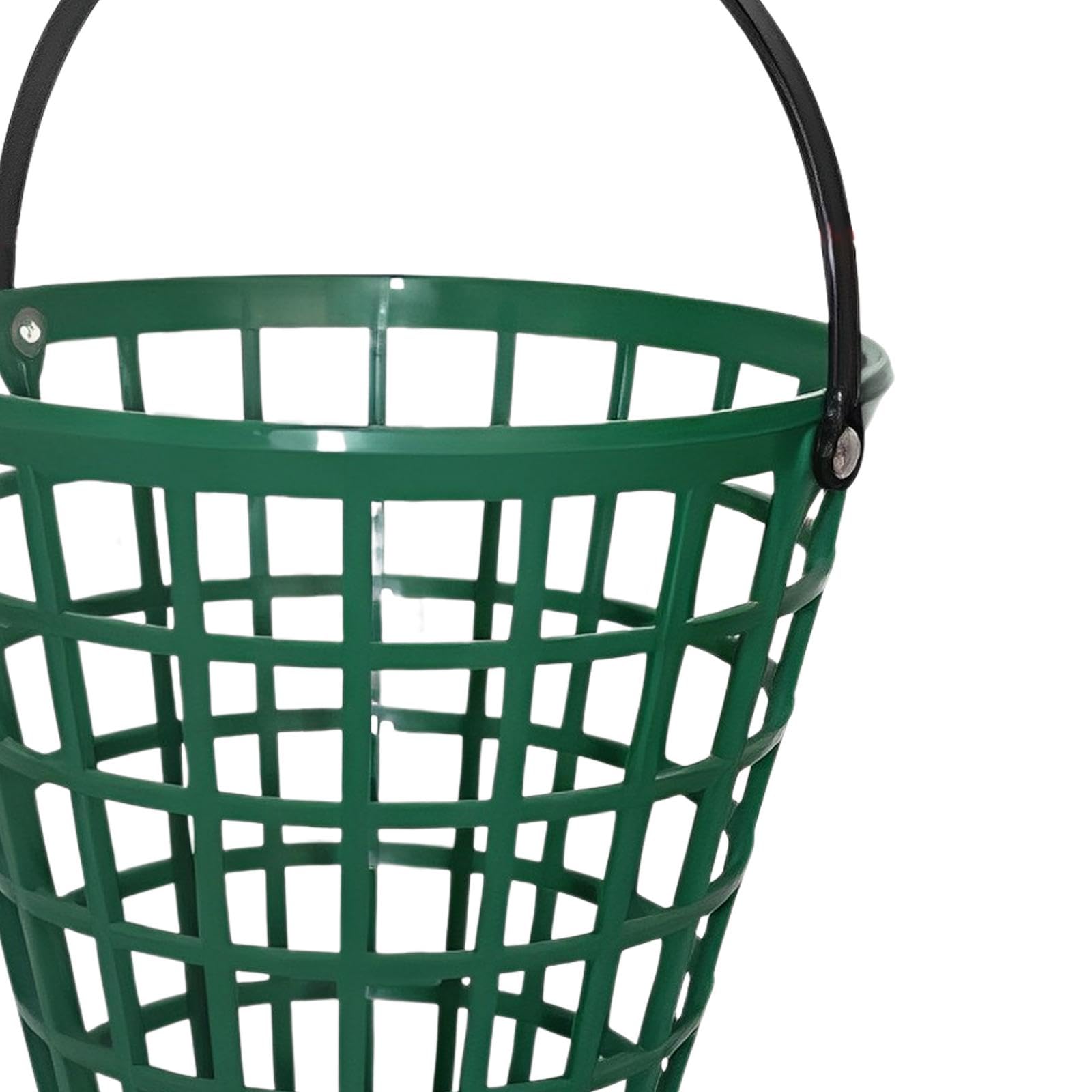 Cestino per Palline da Golf, Espositore per Portapacchi da Golf, con Maniglia per Il Trasporto di Forniture per Mazze da Golf, Cestino per Palline da