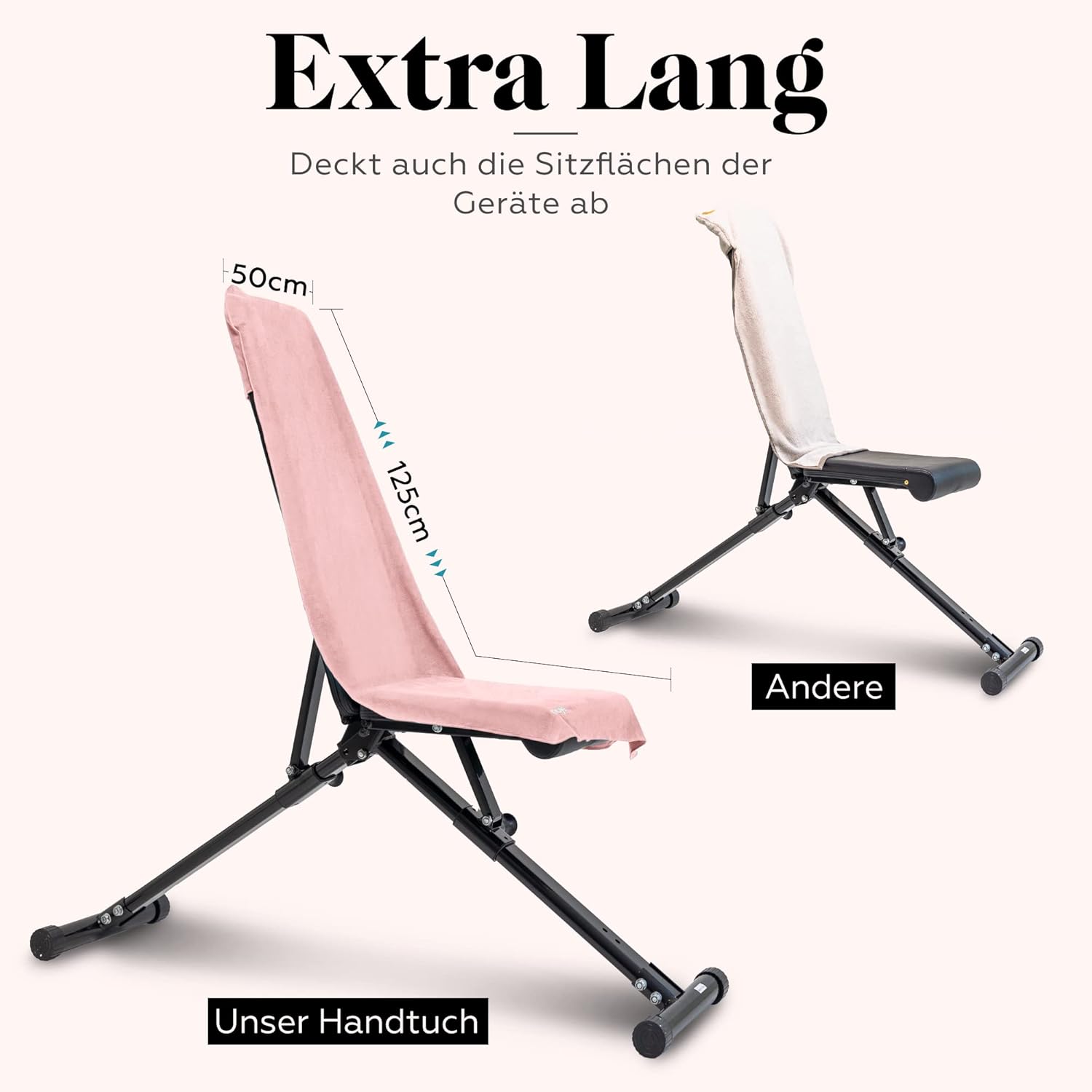 Das ultimative Fitness-Handtuch: nujë Microfaser mit Tasche und Geschenkverpackung