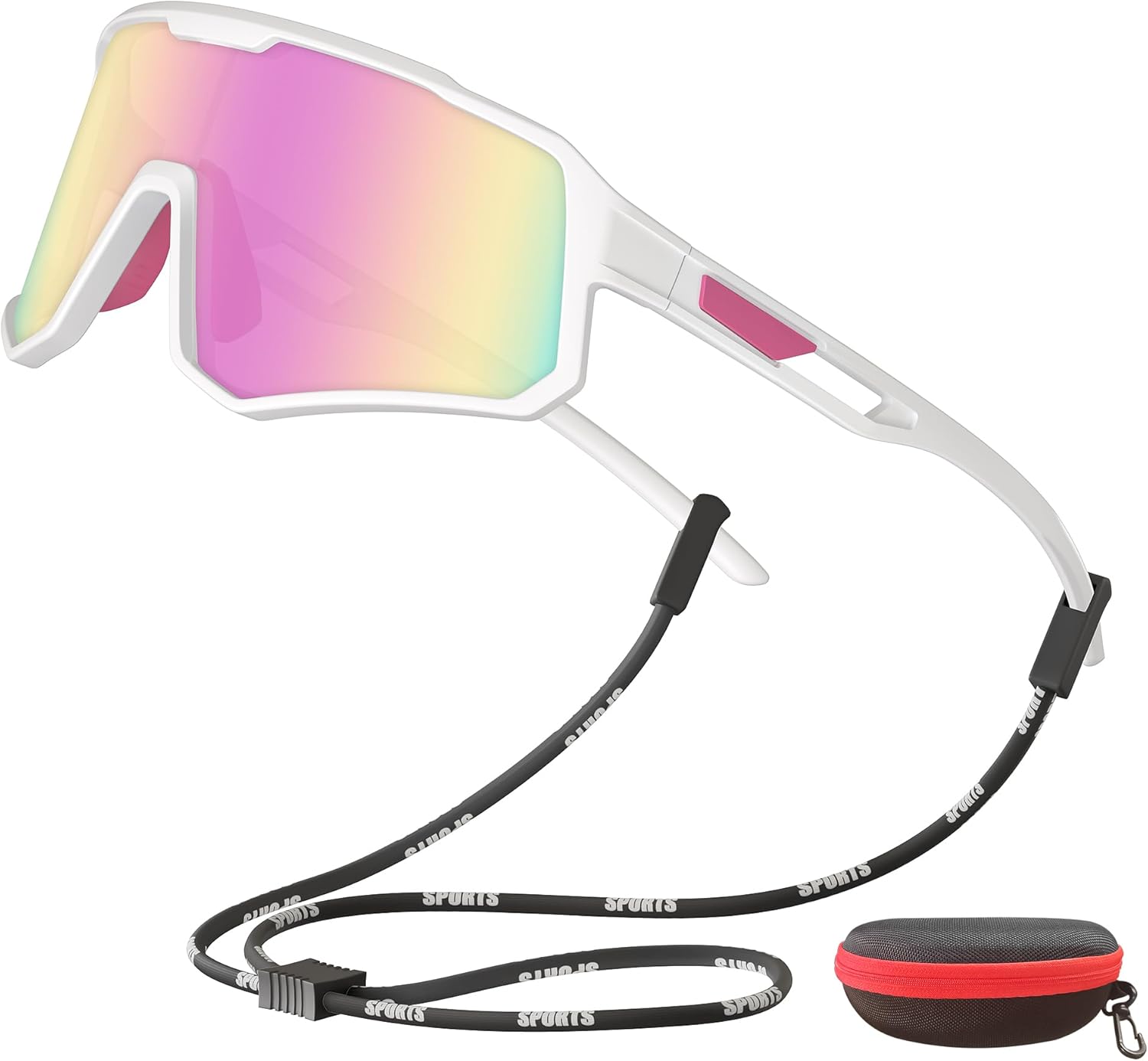 Cycling Sunglasses for Men Women Sports Sunglass Polarized UV Protection for Bicycle Running Baseball Glasses Cycling Sunglasses for Men Women Sports Sunglass Polarized UV Protection for Bicycle Running Baseball Glasses