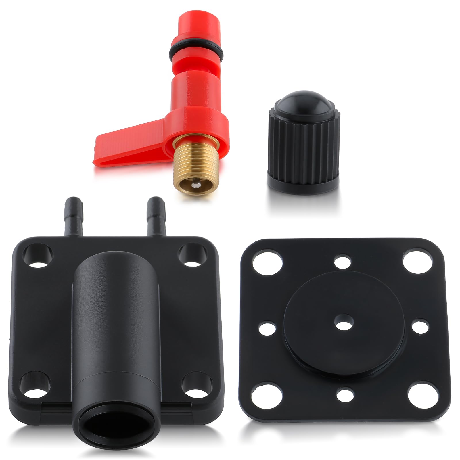 MOTOALL 18-7044 Primer Solenoid Service Maintenance Valve Kit Compatible with 18-7044 Johnson Evinrude 175158