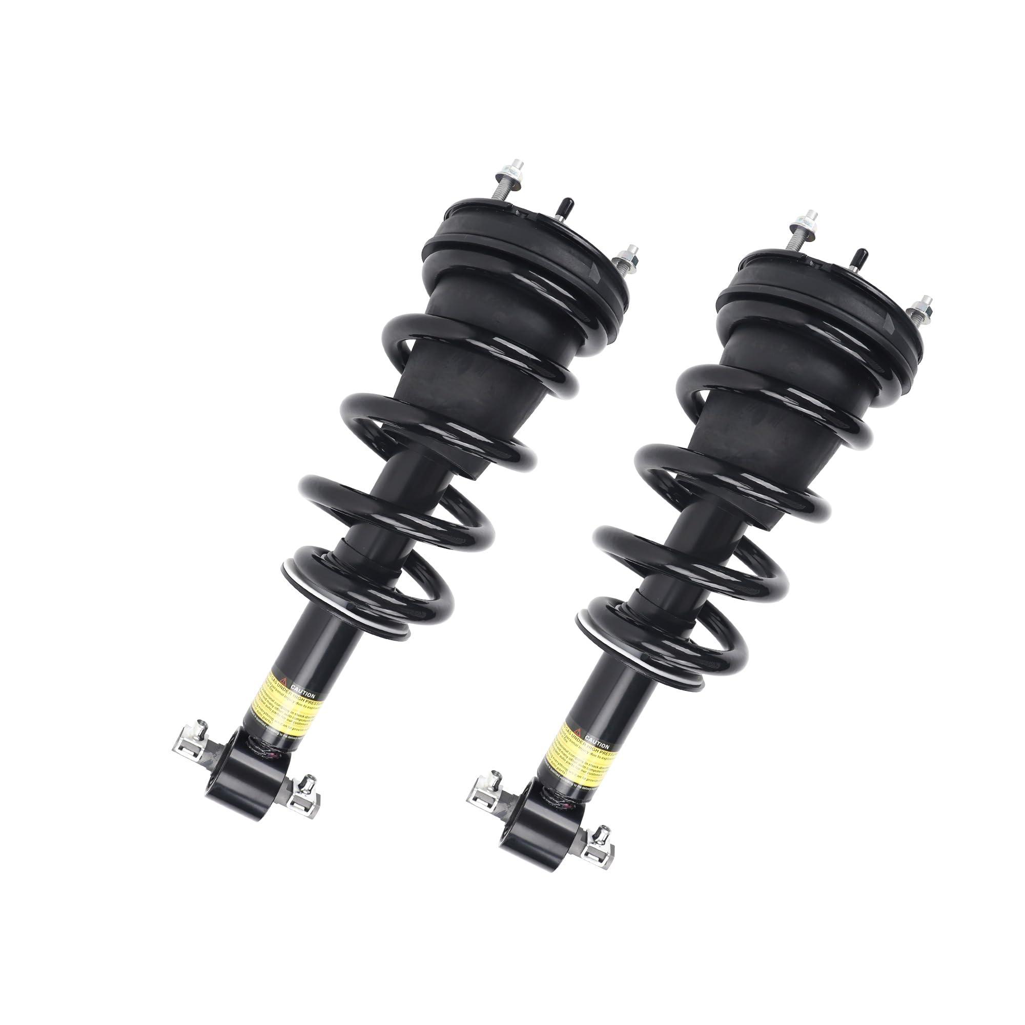 Richeer 19353951 580-435 2 PCS Front Struts Shock Assembly Absorber w/Magnetic With Spring Compatible With 2007-2014 Silverado Tahoe Suburban Escalade
