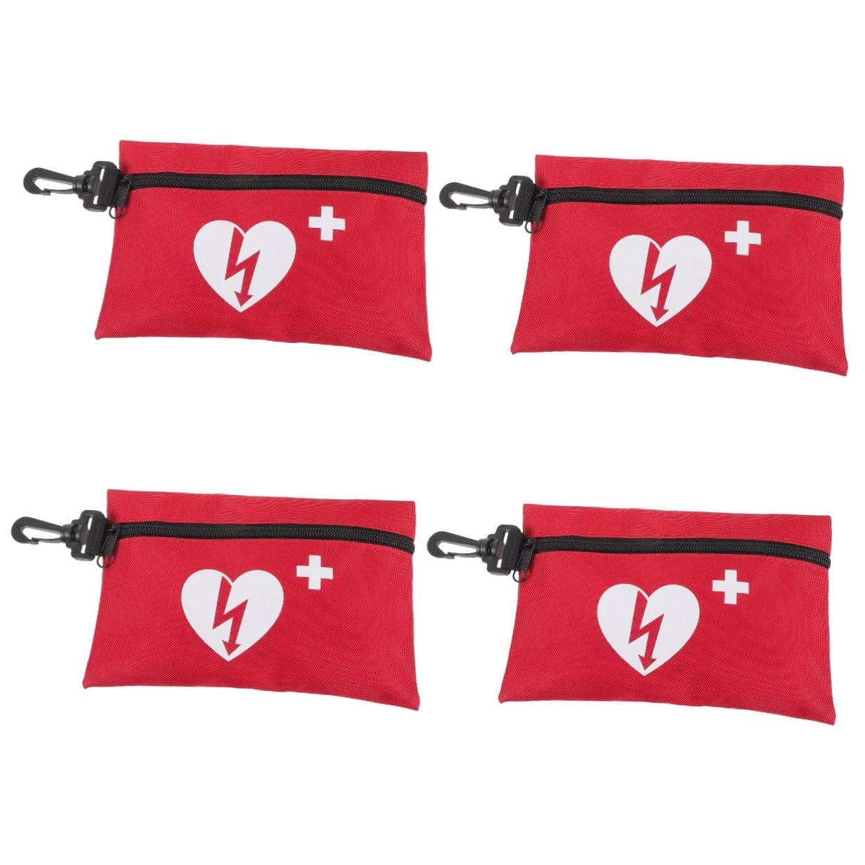 Housoutil Kit De Emergencia De 4 Piezas Bolsa Grande Bolsa Para Suministros De Viaje Kit De Viaje Bolsa De Senderismo Botiquín De Primeros Auxilios Color Aleatorio