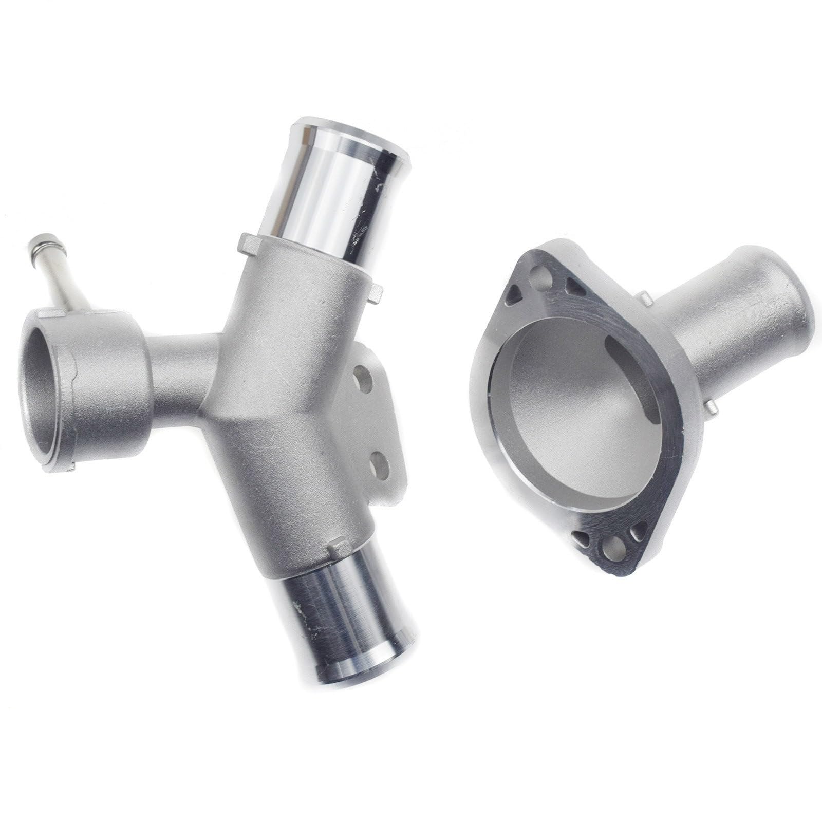 Boîtier de THERMOSTAT d'eau radiateur en aluminium, 16502 – 21070,16321-21020, pour, VIOS NCP93 NCP150 YARIS NCP91 2006-2013(2 Pcs)