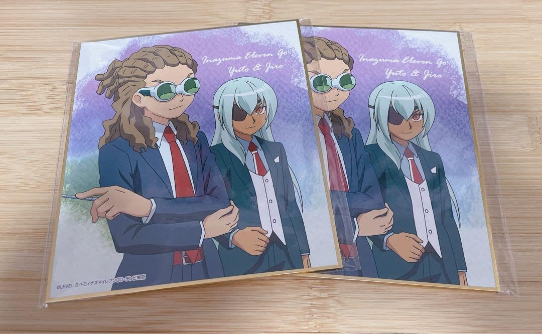 Amazon.co.jp: イナズマイレブンGO くじ引き堂 C賞 ミニ色紙 鬼道有人