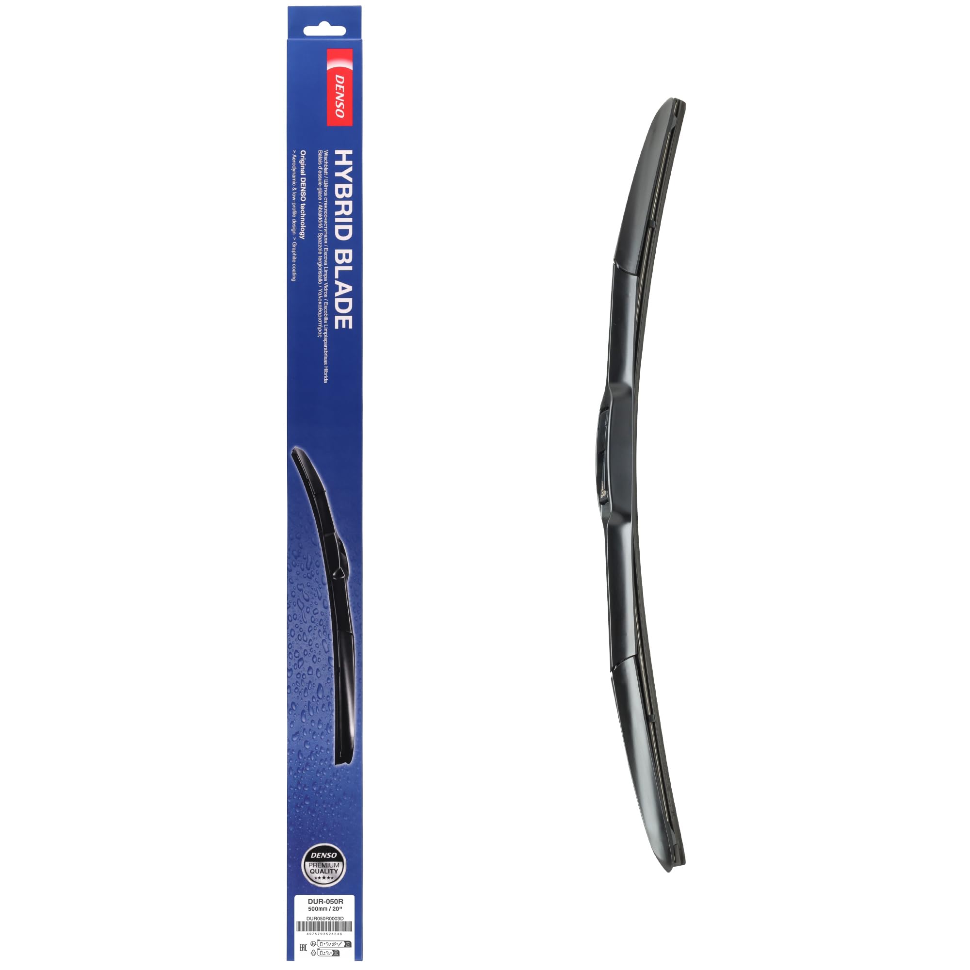 DENSO Hybrid-Wischerblatt DUR-050R (500 mm, für Rechtslenker)