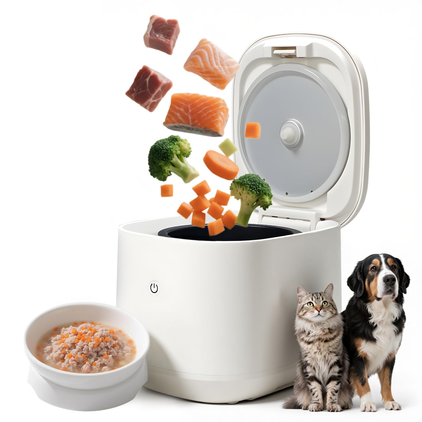 Machine à nourriture pour animaux pour stopper les allergies avec des repas frais