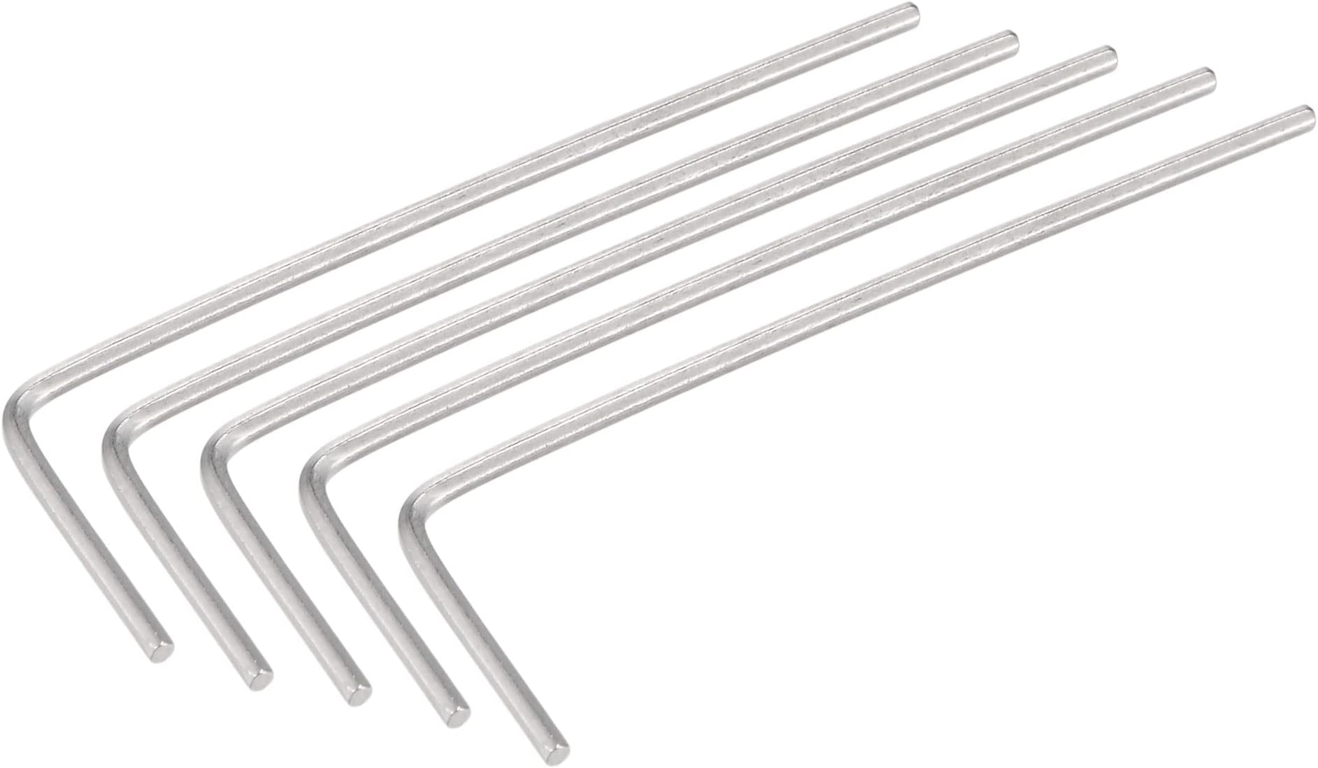 0.9mm Hex Key Wrench, L Shaped CR-V Repairing Tool 5 Pcs