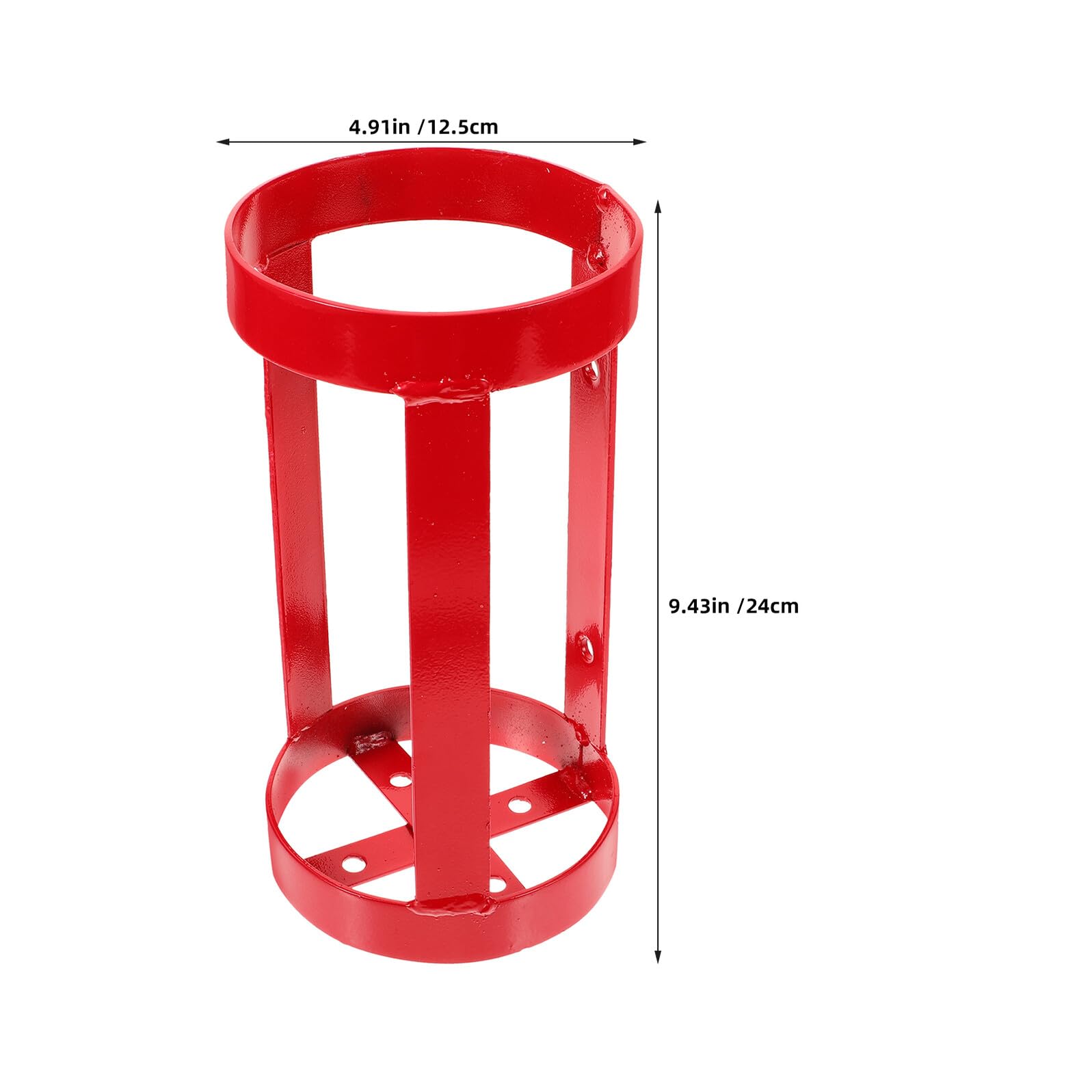 Cabilock Soporte Metálico Resistente para Extintor de 2 Kg 2 Unidades Marco Antideslizante para Fijación de Extintores Vehículos Camiones y Caravanas Soporte de Pared Seguro para