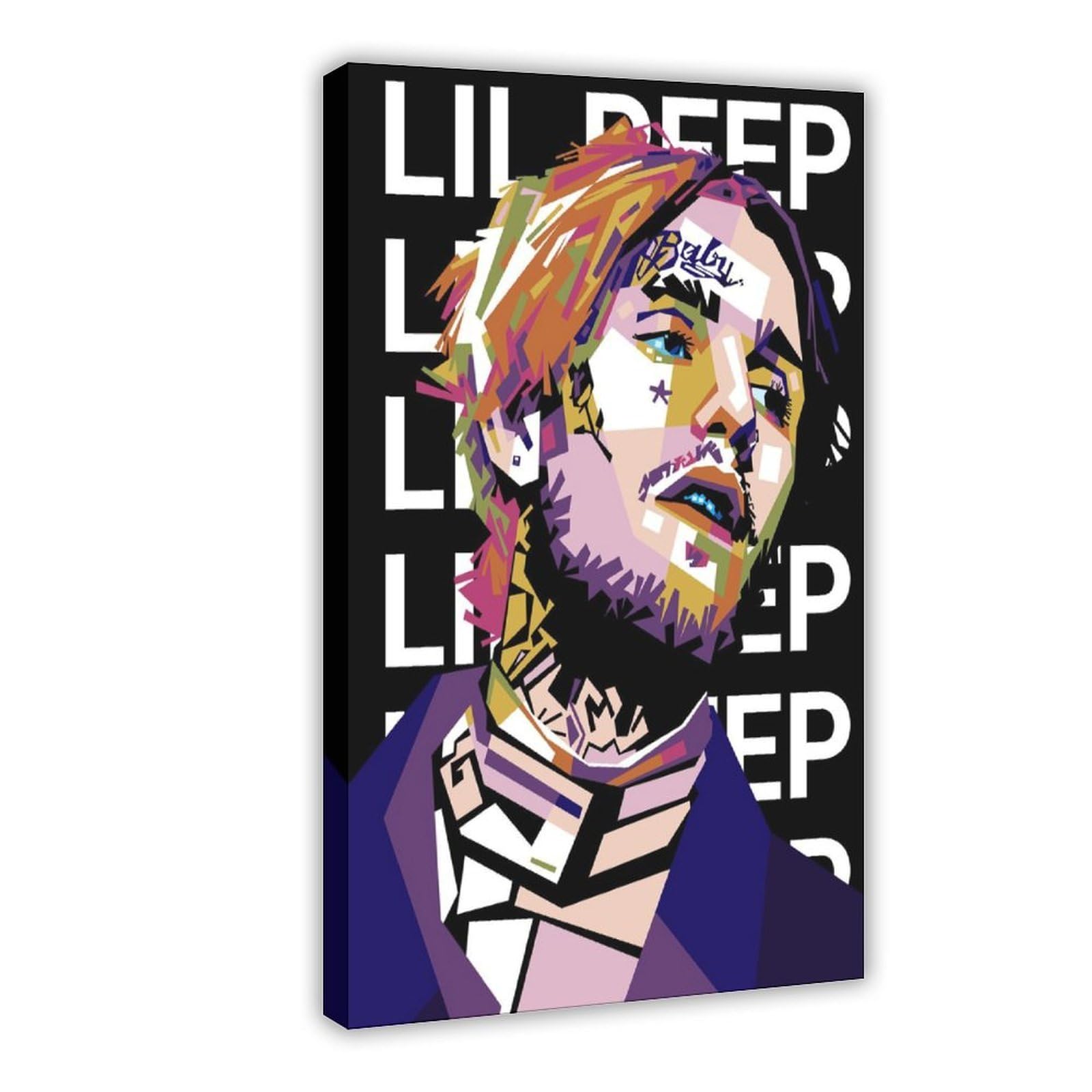 SAOGVDC Rapper Lil Peep Poster (15) Canvas Poster for Dorm Room Decor Gift