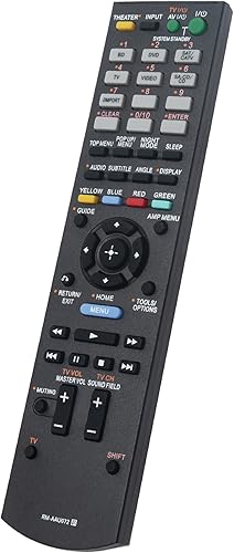 Miniatura 3 de RM-AAU072 Reemplazo remoto compatible con barra de sonido Sony Sistema de cine en casa RM-AAU071 RM-AAU074 1-487-612-11 HT-CT150HP HT-CT350 HT-AS5