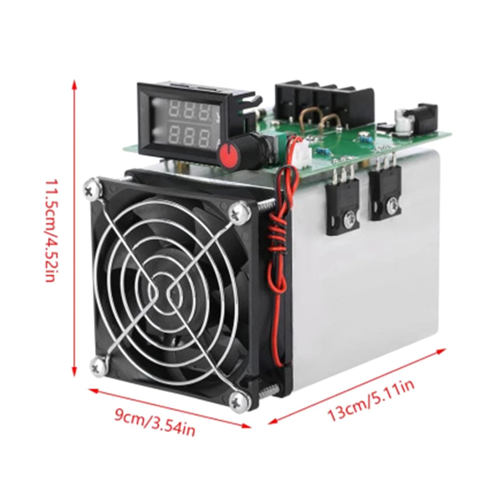 Tester a corrente costante da 100 W/250 W, controllo accurato con display corrente, ventola di raffreddamento 100 W/250 W, modalità e tester di controllo