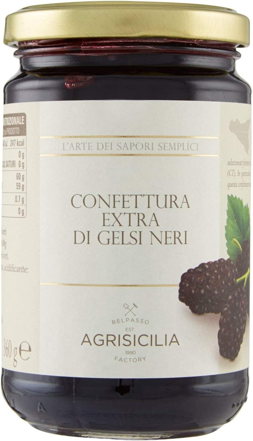 Italian Gourmet Confettura Extra Gelsi Maulbeer-Konfitüre, 6 x 360g