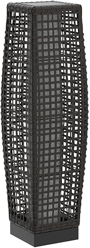 Miniatura 4 de Gran lámpara de pie para el patio para ponerla al aire libre Lámpara de patio luces de patio alimentados con energía solar linterna resistente a la