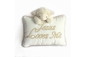 Mon Ami's Adorable Lamb Nursery Decor Pillow