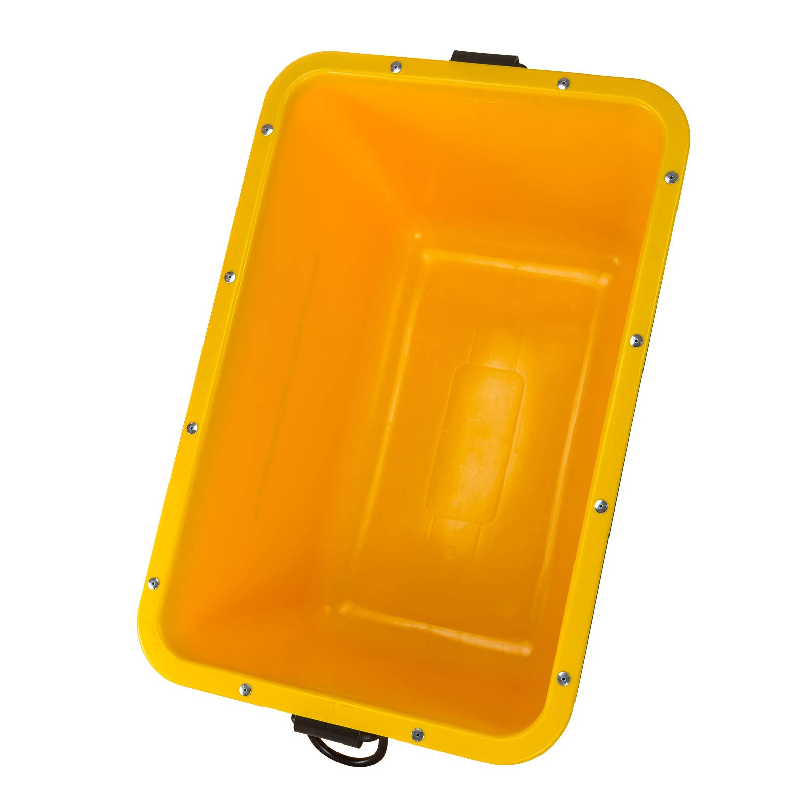 DEMA Bac de 200 l mortier - Plateau en plastique robuste pour travaux de construction - Avec grue