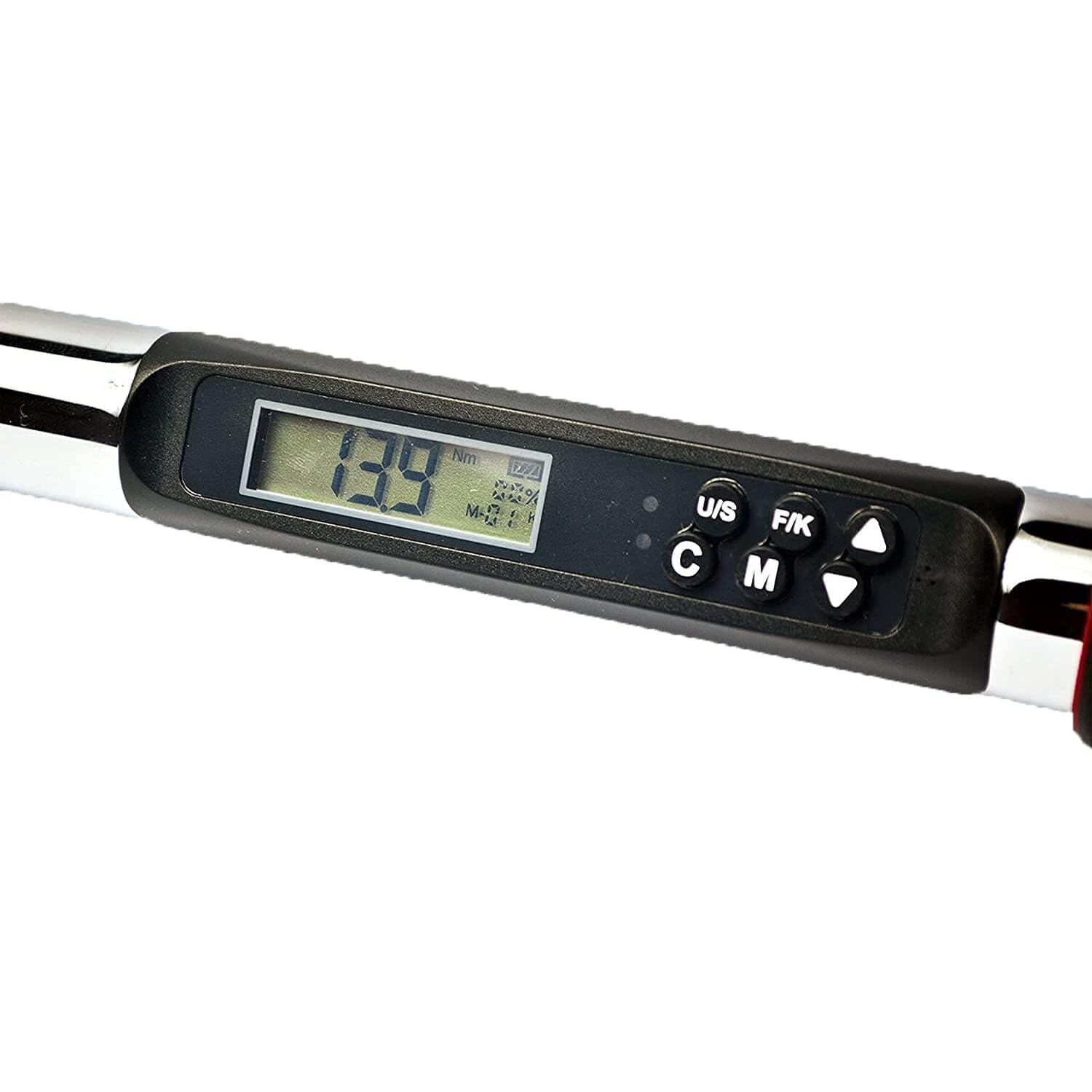 ACDelco ARM303-4A Llave dinamométrica digital 1/2" (17-340 Nm) con alarma y flash LED Notificación con funda protectora de acero forrado de espuma - Certificado de calibración ISO 6789