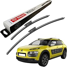 Silbak Windscreen Wipers, fits for CITROEN C4 CACTUS (2014 ONWARDS) Front Wiper Blades, 600mm/480mm
