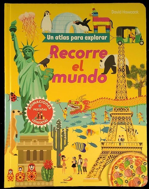 Recorre el mundo: Un atlas para explorar (Aprender, jugar y descubrir)