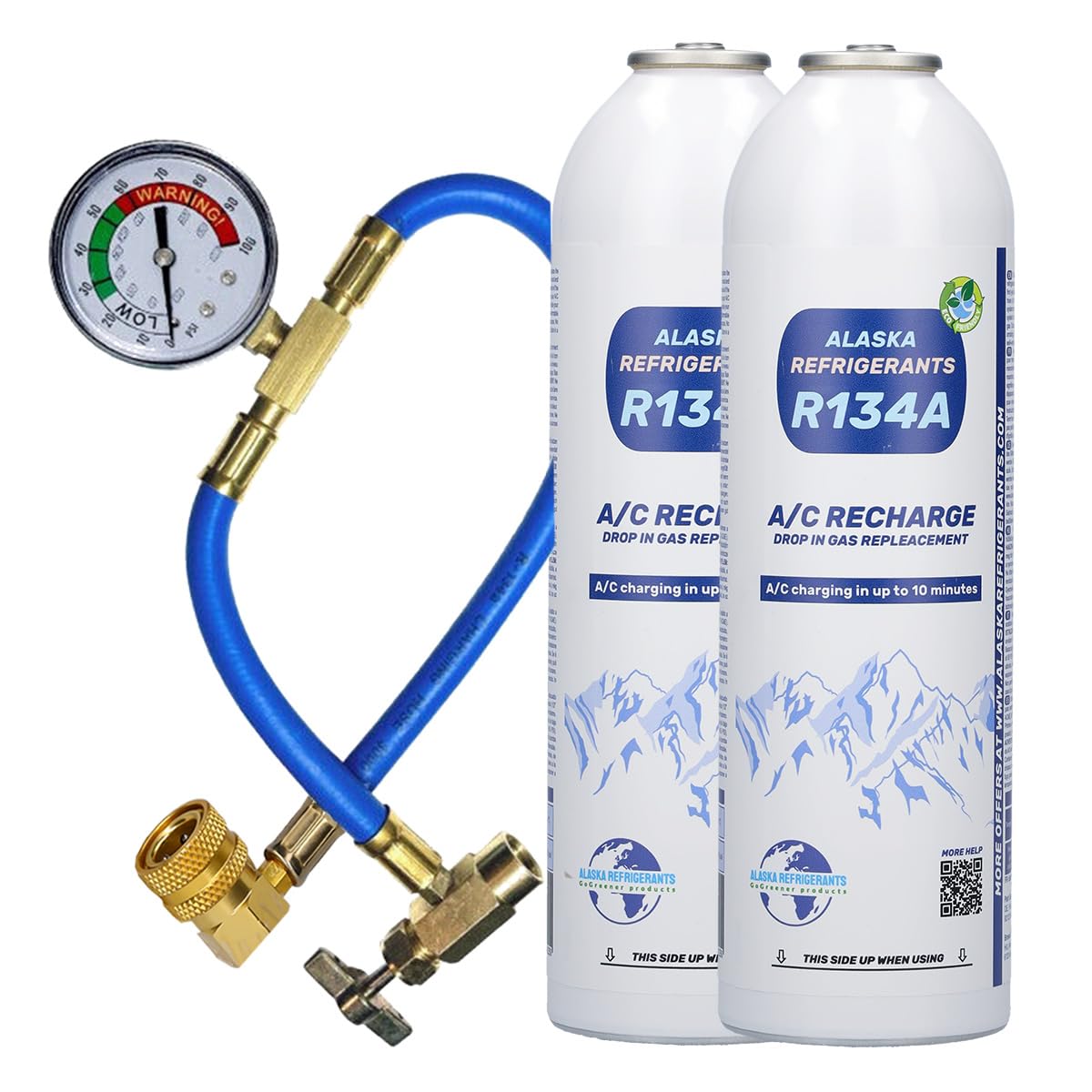 Generisch Ricarica di refrigerante R134a per condizionatori automobilistici set di ricarica