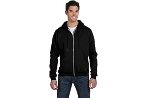 Champion Men's Full-Zip Hoodie: Athletic Comfort and Urban Style