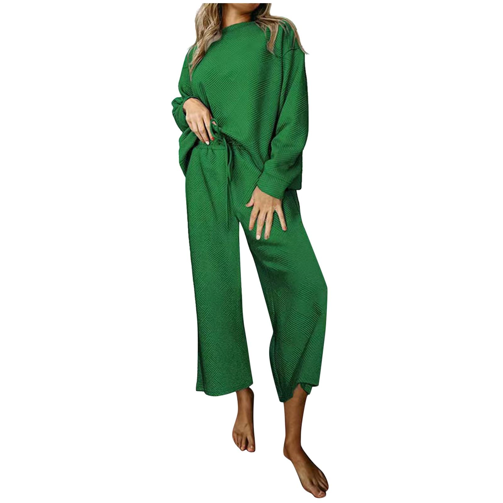 Generico Tuta Donna Completa Autunnale 2026 in Tinta Unita A Coste con Coulisse E Pantaloni A Zampa Larga Look Sportivo E Raffinato Tuta Completa Donna