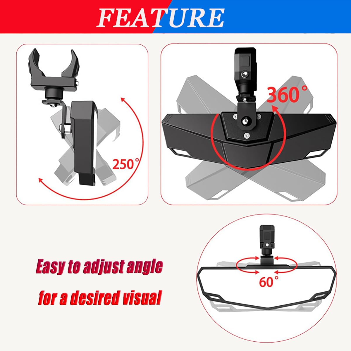 UTV-Rückspiegel for John Deere Gator(B)