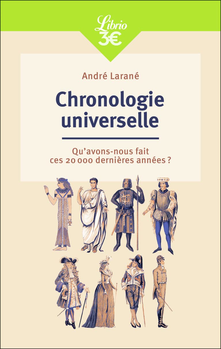 Chronologie universelle: Qu'avons-nous fait ces 20000 dernières années ?