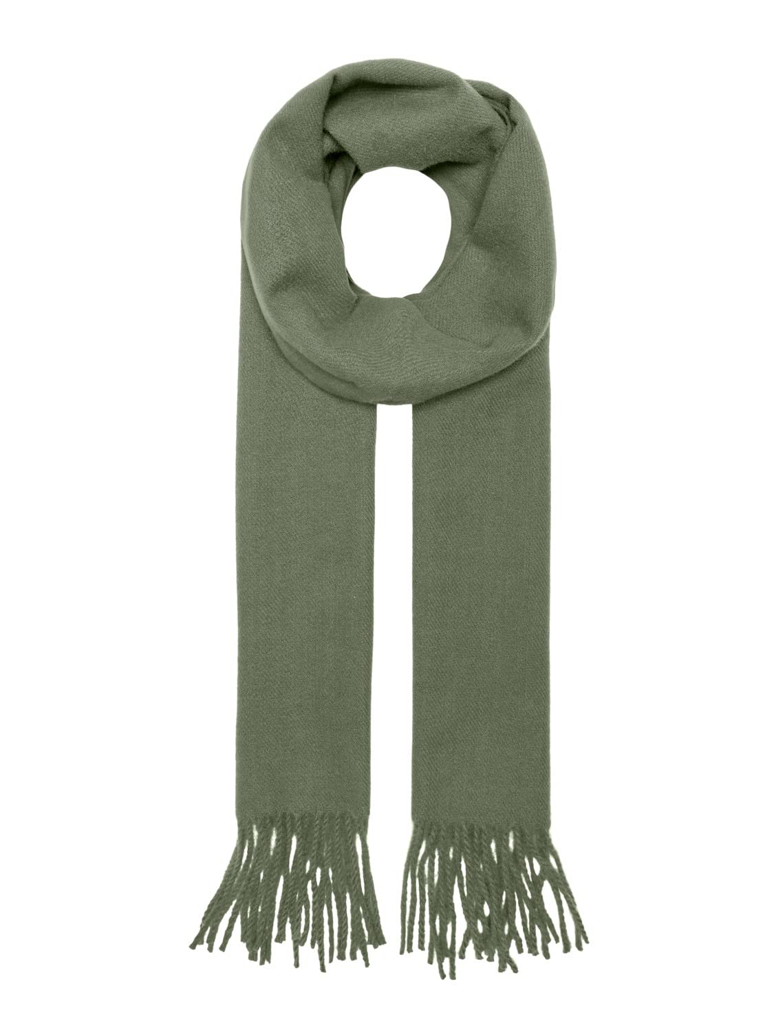 Only & Sons Men's Olive Night Onscarlo Noos Wool Scarf, One Size