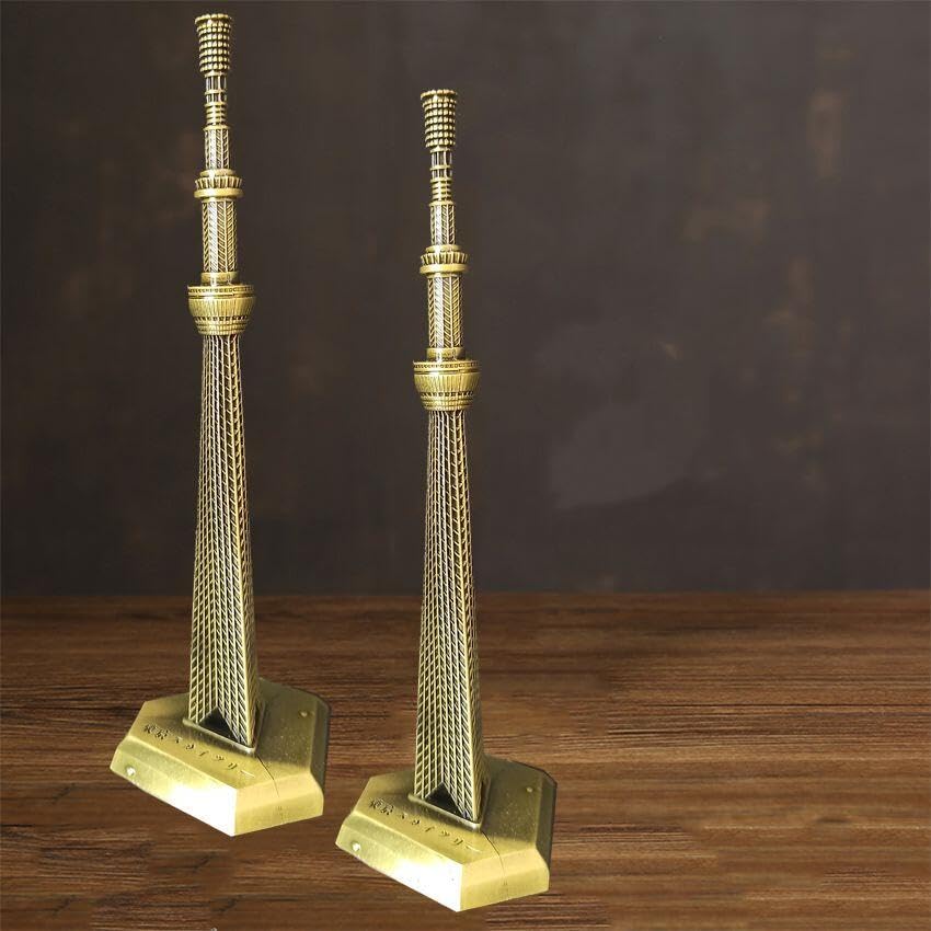 Amazon | MOMOAO 東京スカイツリー 19cm モデル 模型 建築 完成