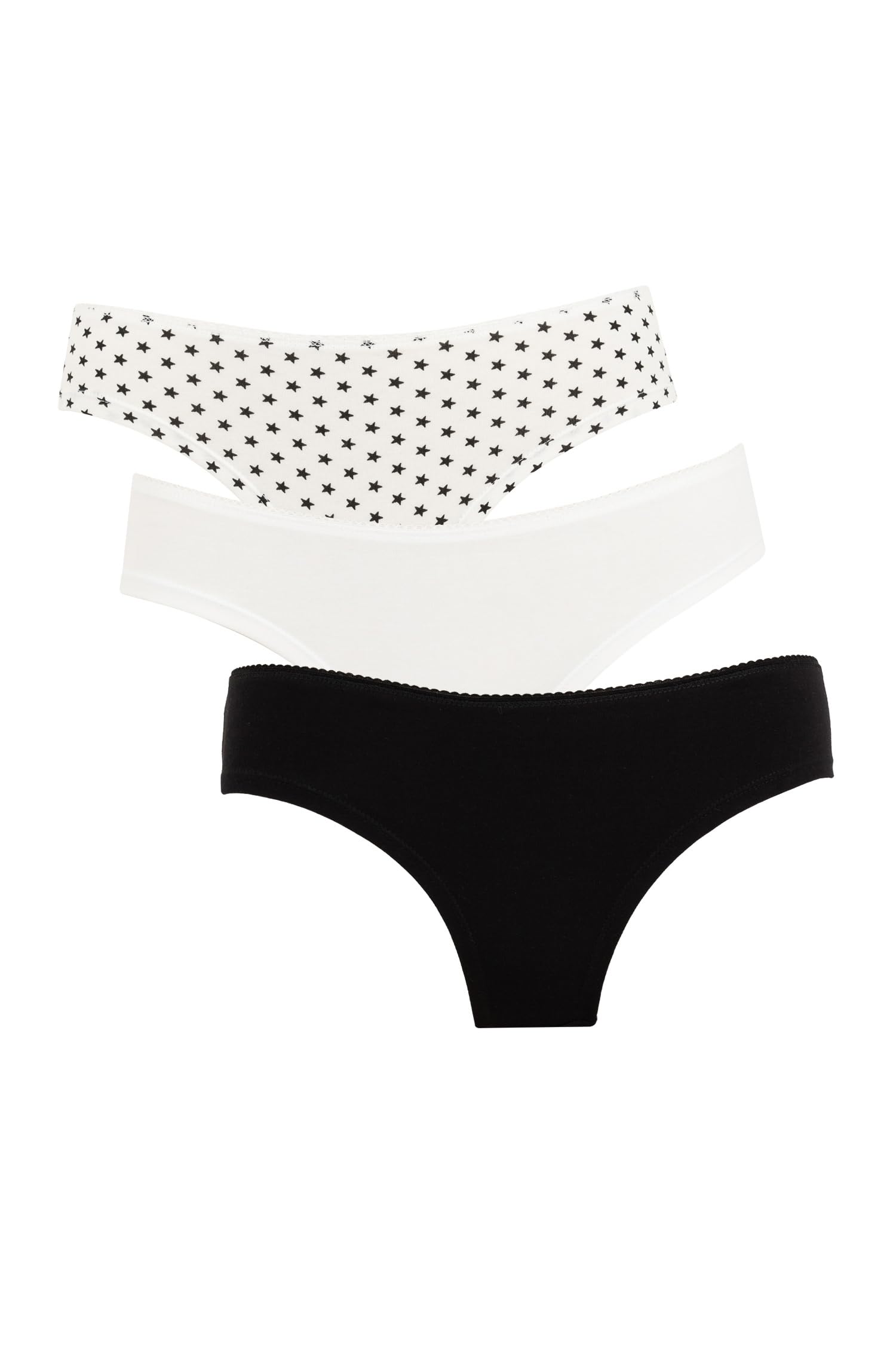Kadın Fall in Love 3'lü Hipster Paketli Slip Külot