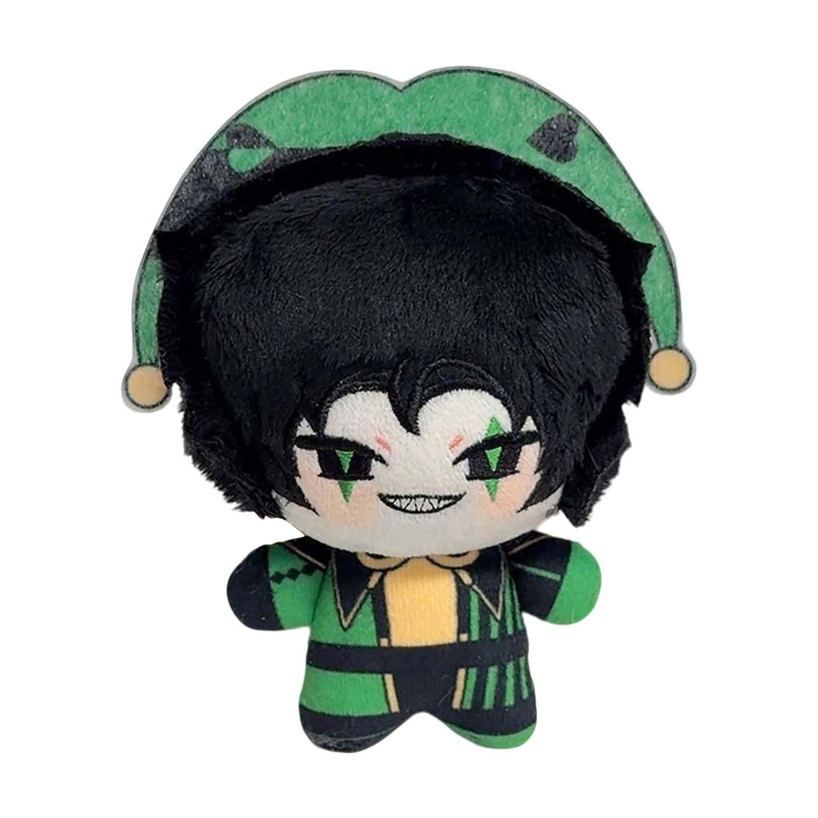 YIttings The Freak Circus Plush Collectible Figurine – Soft The Jester Plushie Sculpture for Adult Collectors, Desk Decor & Gift (Harlequin - 10cm)