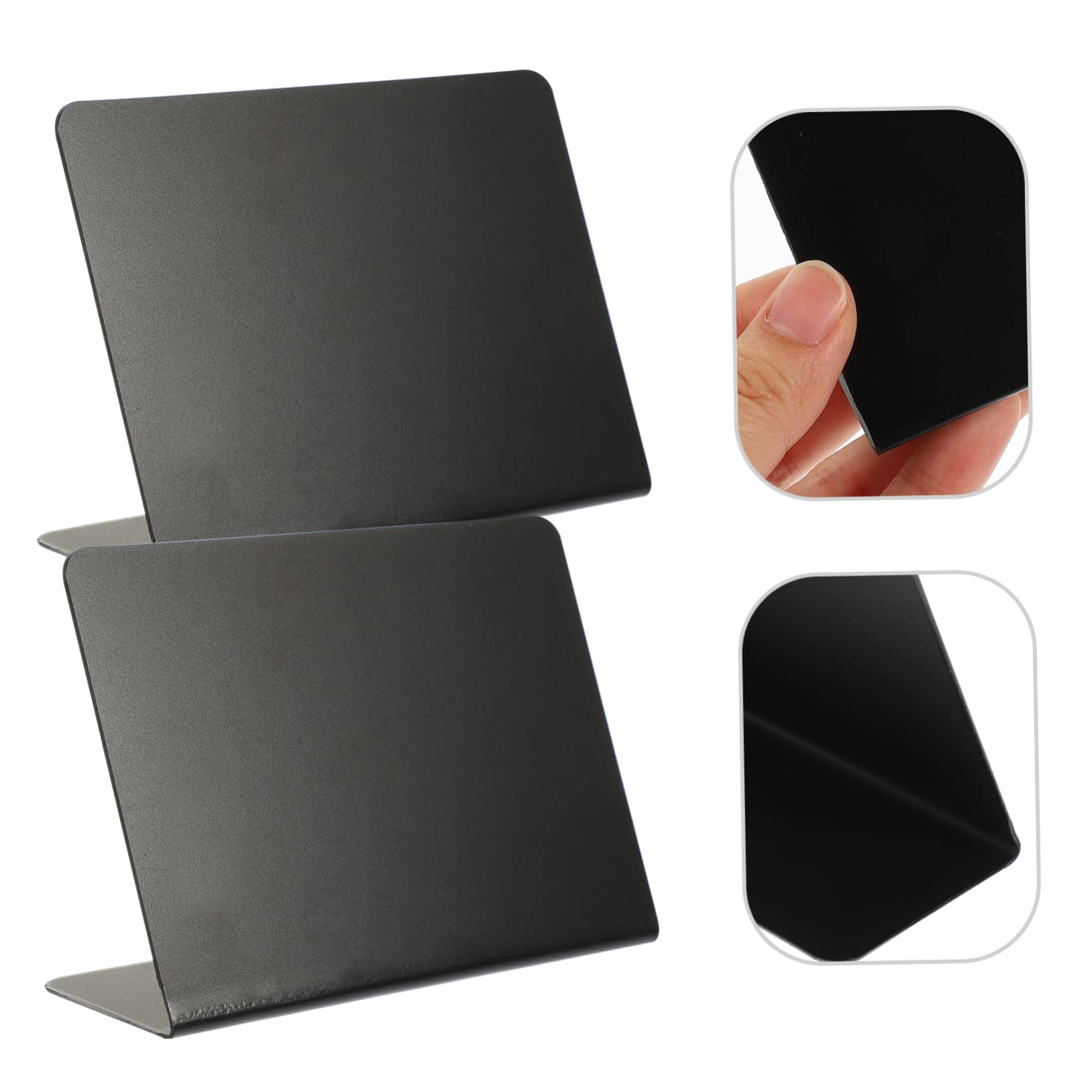 SHINEOFI 3 Sätze Löschbare Nachrichtentafel Süße Kreidetafel Schulschild Mini Whiteboard Trocken Abwischbares Zubehör Tisch Trockenlöschtafel Dekorative Tafeln 10 Stück * 3