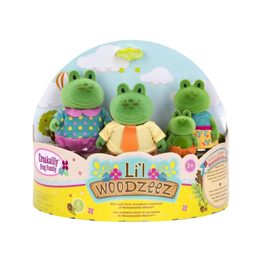 HCM Kinzel 43225 - Li'l Woodzeez Frogs - Animal Family Croakalily