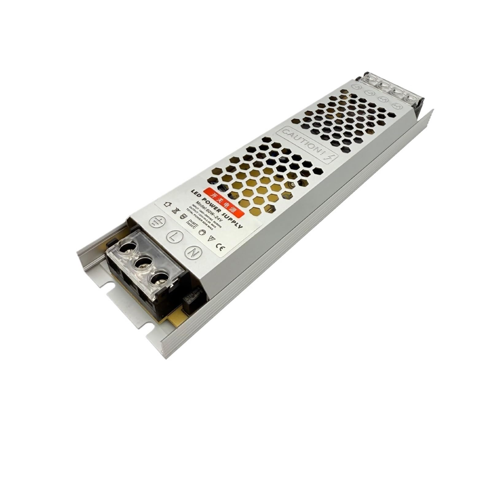 Driver ultra fino para tiras LED Fuente de alimentación de tensión constante DC 12V/24V Iluminación Mini60W 100W 150W 200W 300W 400W