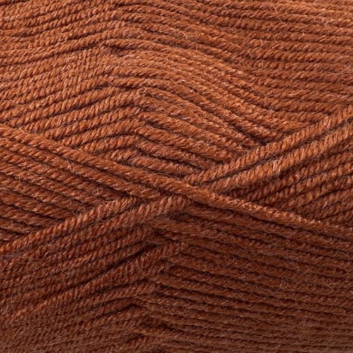 Image of Cloud Touch Baby - DK Weight Soft Anti-Pilling Yarn for Baby Clothes, Blankets & Amigurumi Crochet & Knitting, 90% Acrylic 10% Viscose derived from Bamboo, 3.53 Oz / 262 Yards (Russet, 1 Pack)