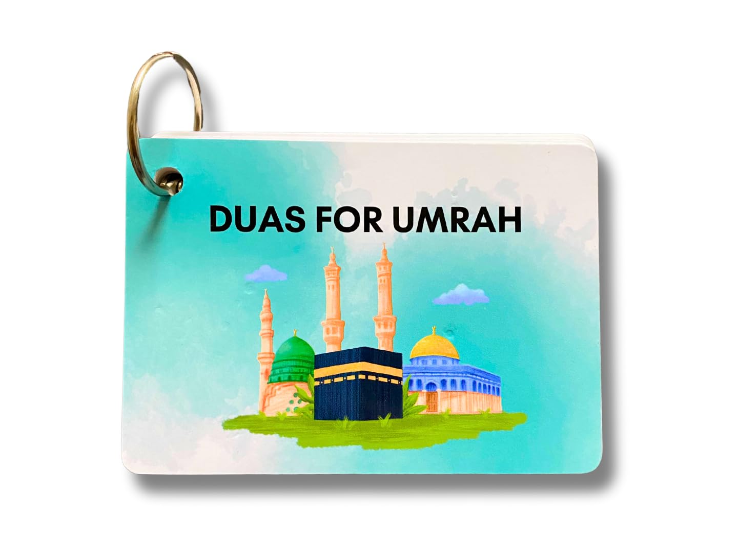 Umrah Dua Cards, Step by Step Guide Umrah Duas, Umrah Gift, Umrah Prayers and Supplications, Umrah Flash Cards