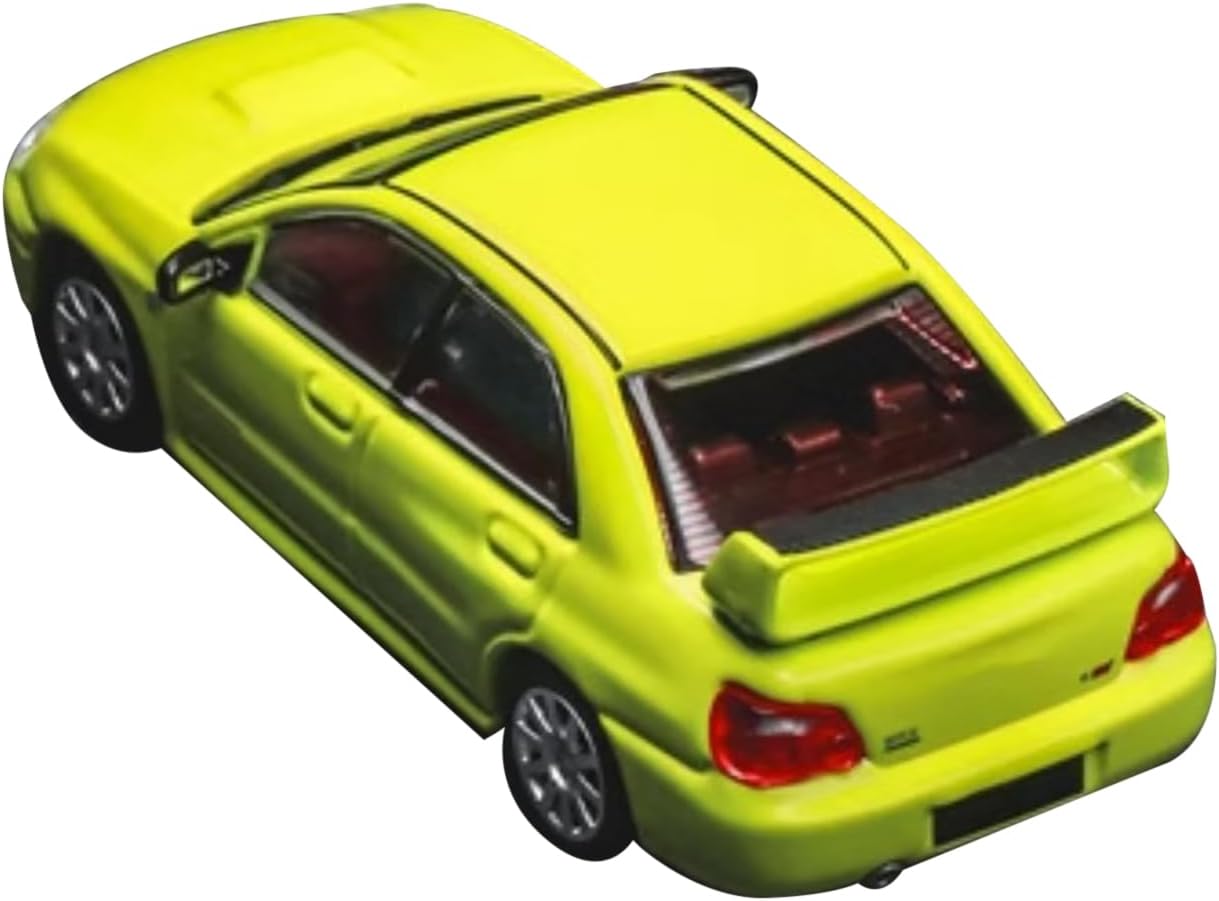 ZEZEFUFU Green Alloy 1/64 Scale WRX STI Finished Model Car Toy Display New