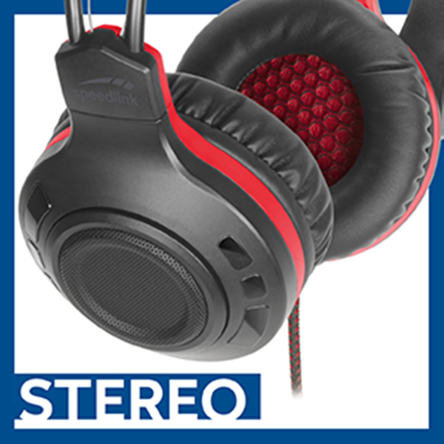 Speedlink CELSOR Gaming Headset - Gaming-Headset für PC/PS5/PS4/XBOX/SERIESX/S/Switch, Anschluss an Controller, schwarz