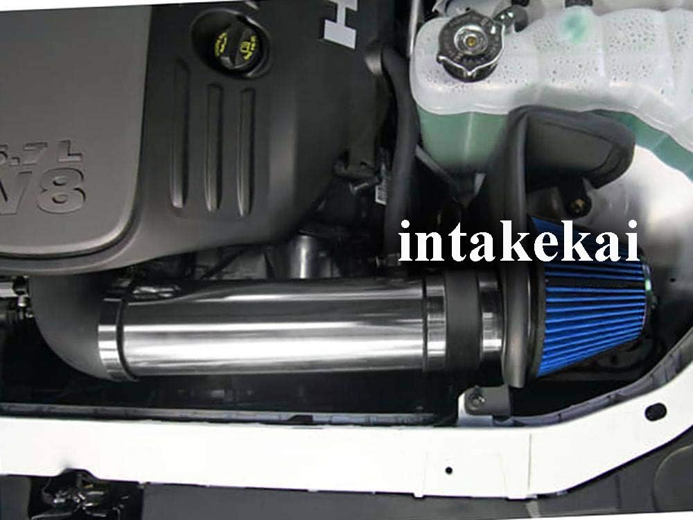 INTAKEKAI Performance Air Intake (Compatible with 2011-2019 DODGE CHARGER CHALLENGER/CHRYSLER 300 5.7L V8 MODELS) (BLUE air filter)